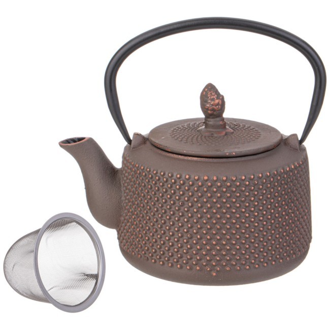 Заварочный чайник чугунный с эмалированным покрытием внутри 850 мл Lefard (734-093) Заварочный чайник чугунный с эмалированным покрытием внутри 850 мл Lefard (734-093)
