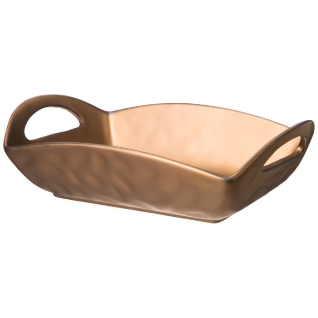 Блюдо с ручками bronco "bronze" 30*18,5*9 см Bronco (474-179)