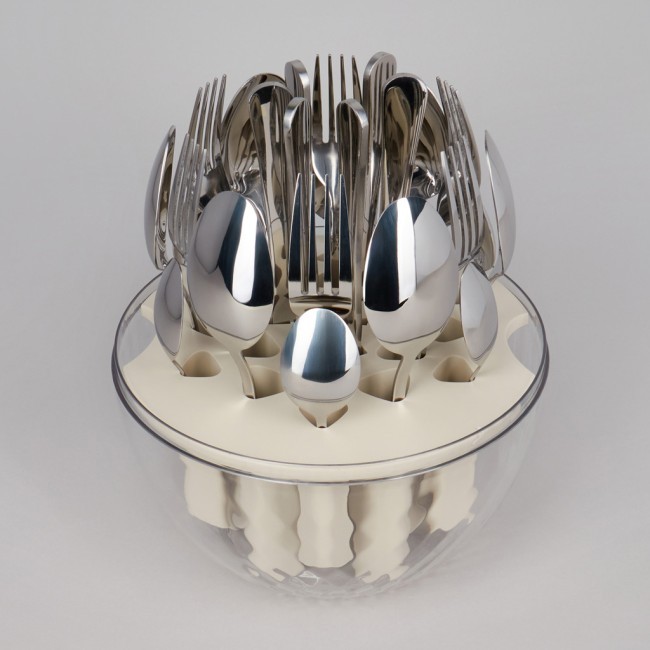 Набор столовых приборов на вращающейся подставке, 24пр Agness (922-020)