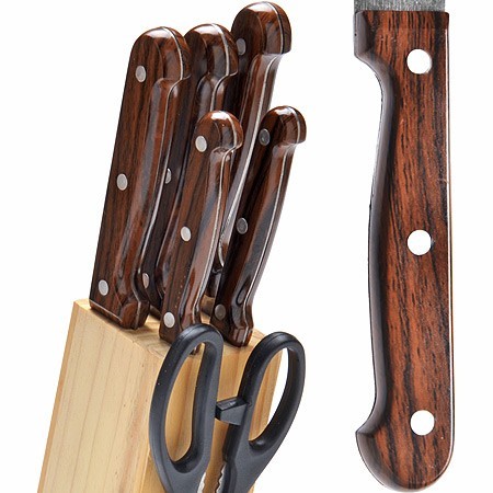 Набор ножей 7пр на подст. + ножницы Mayer&Boch (27425) Набор ножей 7пр на подст. + ножницы Mayer&Boch (27425)