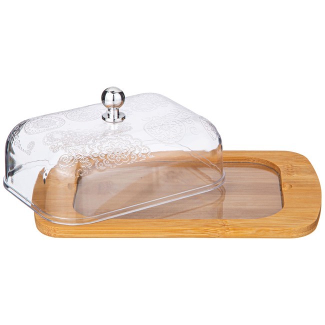 Масленка agness с пластиковой крышкой 19*12*7 см Agness (912-018) Масленка agness с пластиковой крышкой 19*12*7 см Agness (912-018)