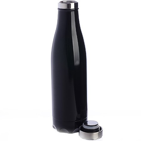 Термобутылка 500мл.Soft черная (77010-2)