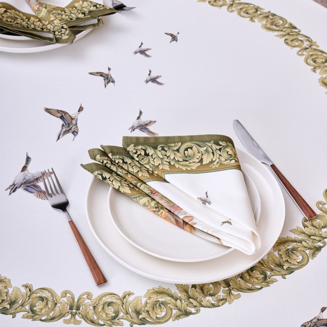 Набор салфеток из 2-х шт "охота" 40х40см, твил, 100% хлопок, лиса Lefard (850-751-81)