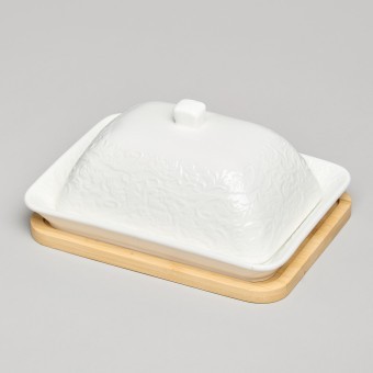 Масленка lefard "muse" на дер. подставке 17*12,5*8 см Lefard (587-240) Масленка lefard "muse" на дер. подставке 17*12,5*8 см Lefard (587-240)