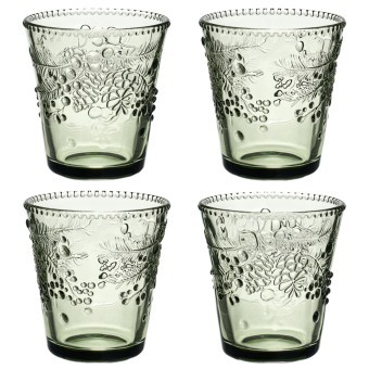 Набор стаканов "celebration" green, 4 шт/280 мл Lefard (355-400)