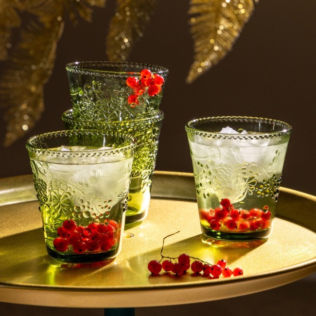 Набор стаканов "celebration" green, 4 шт/280 мл Lefard (355-400)