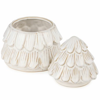 Банка для сыпучих продуктов коллекция "pine cones", 12,4*12,4*15,2 см Bronco (230-526)