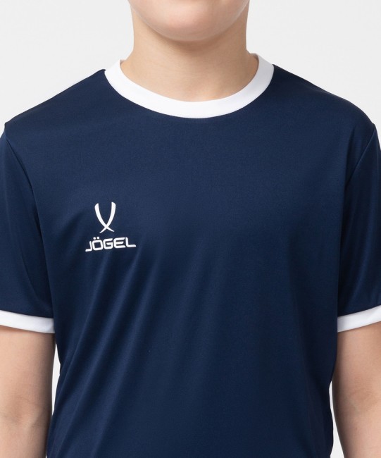 Футболка футбольная JÖGEL CAMP Origin, темно-синий/белый, детский (702166) Футболка футбольная JÖGEL CAMP Origin, темно-синий/белый, детский (702166)