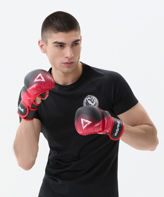Перчатки INSANE MMA HYBRID, красный (2115455)