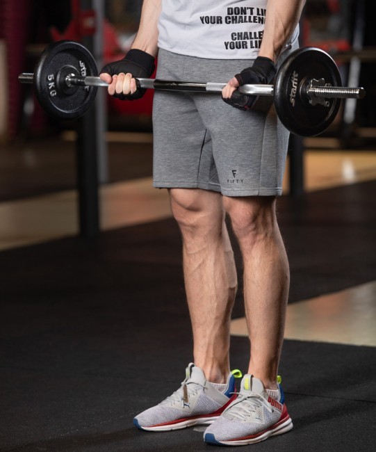 Гриф для штанги STARFIT BB-103 прямой, d=25 мм, металл, с металлическими замками, хром, 120 см (1484389)