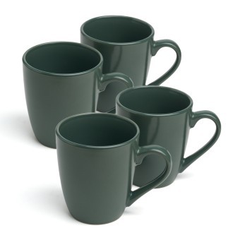 Набор кружек bronco "grasses" 4 шт. 320 мл Bronco (191-345-1)