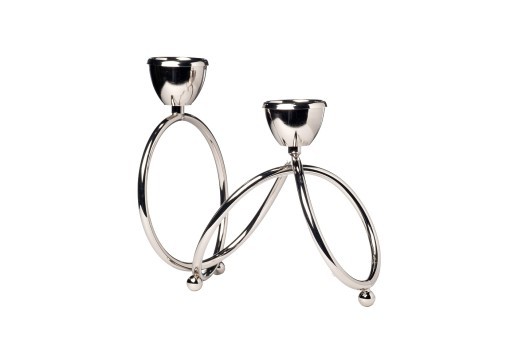 Подсвечник металлич., хром 25*13*23см (TT-00006591) Подсвечник металлич., хром 25*13*23см (TT-00006591)