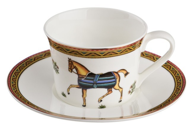 Чайный набор lefard "лошадь" на 6 пер. 12 пр. 200 мл Lefard (264-227)