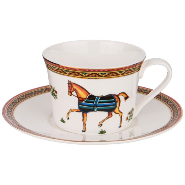 Чайный набор lefard "лошадь" на 6 пер. 12 пр. 200 мл Lefard (264-227)