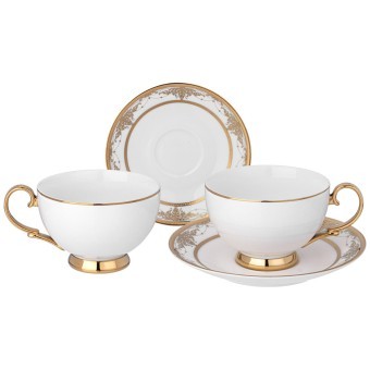 Чайный набор lefard "дворец" на 2 пер. 4 пр. 250 мл Lefard (115-374) Чайный набор lefard "дворец" на 2 пер. 4 пр. 250 мл Lefard (115-374)