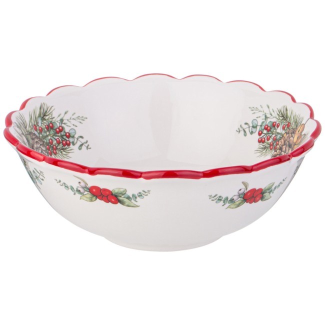 Салатник agness "celebration" 20,5*7,5 см Agness (358-2261)