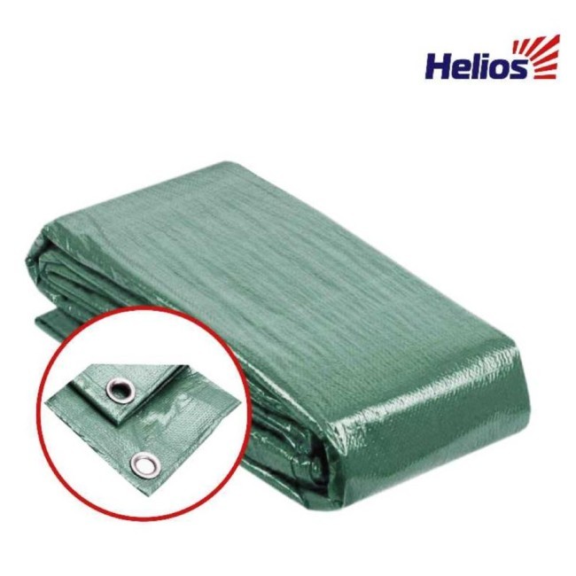 Тент укрывной 3x5 Helios зеленый 90 г/м2 (HS-GR-3*5-90g) (71770)