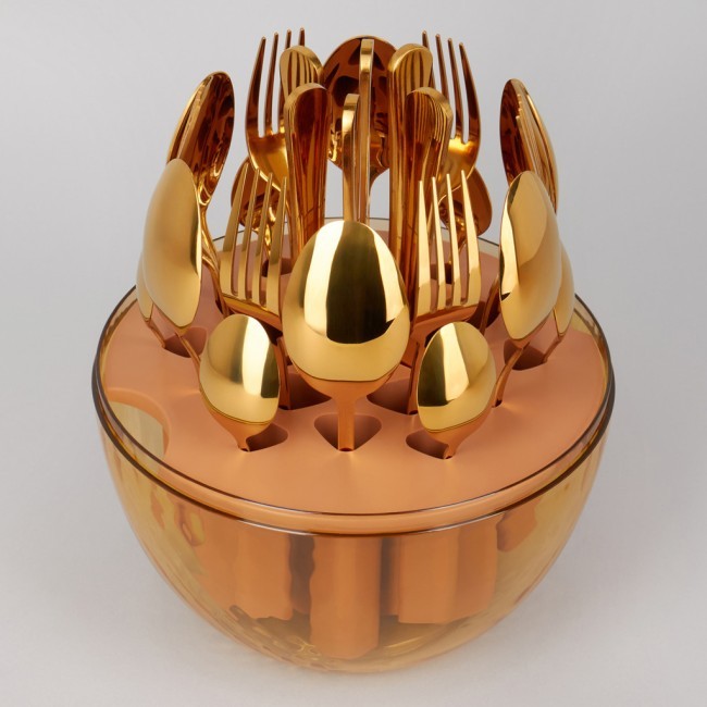 Набор столовых приборов на вращающейся подставке, 24пр, пвд покрытие Agness (922-021) Набор столовых приборов на вращающейся подставке, 24пр, пвд покрытие Agness (922-021)