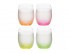 Набор стаканов из 4 шт "neon frozen" 300 мл. Bohemia Crystal (674-387)