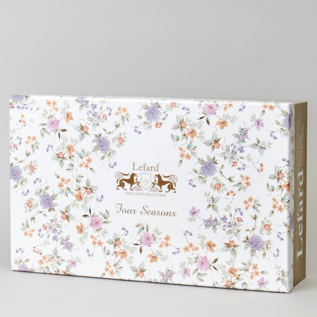 Чайный набор lefard "времена года" на 6 пер. 12 пр. 250 мл розовый Lefard (42-573)