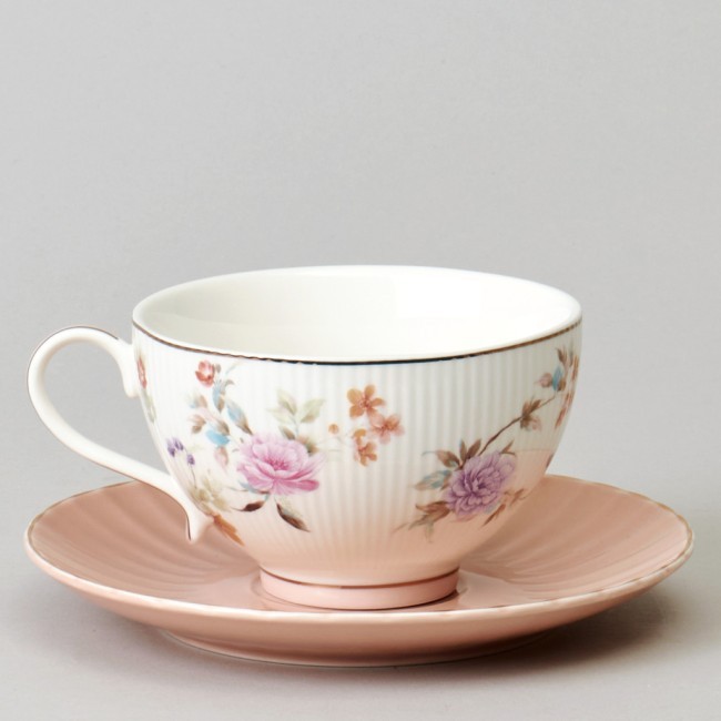 Чайный набор lefard "времена года" на 6 пер. 12 пр. 250 мл розовый Lefard (42-573)