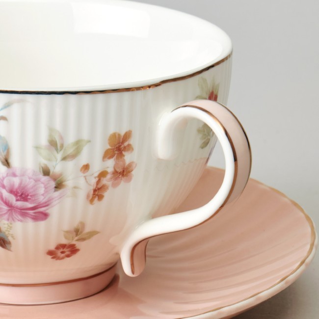 Чайный набор lefard "времена года" на 6 пер. 12 пр. 250 мл розовый Lefard (42-573)