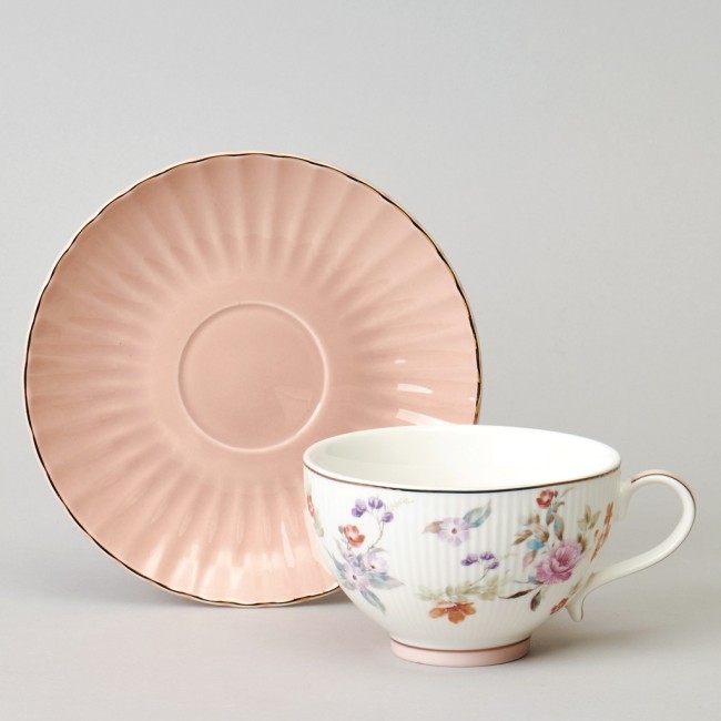 Чайный набор lefard "времена года" на 6 пер. 12 пр. 250 мл розовый Lefard (42-573)