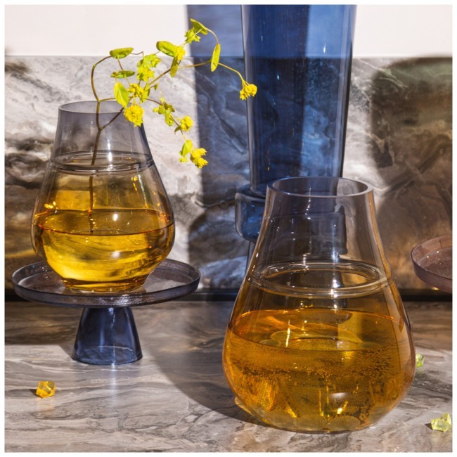 Ваза bronco "nova" brown 16х20 см Bronco (698-101)