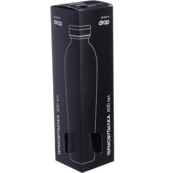 Термобутылка 600 мл ЧЕРНЫЙ (77040-2) Термобутылка 600 мл ЧЕРНЫЙ (77040-2)