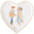 Тарелка lefard "снежная королева" в форме сердца 15*2 см Lefard (590-555)