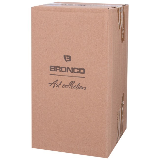 Ваза "d'arte" grey 13*13*23 cm Bronco (694-060)