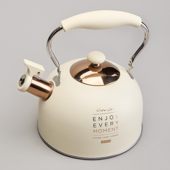 Чайник agness со свистком 2,5 л,нжс индукция Agness (914-160) Чайник agness со свистком 2,5 л,нжс индукция Agness (914-160)