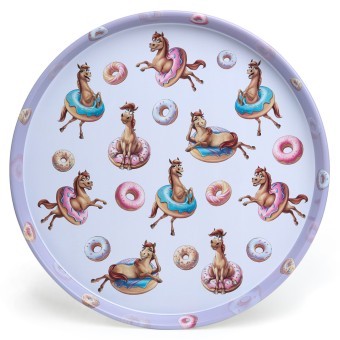 Поднос сервировочный agness 33*2,1 см Agness (898-248)