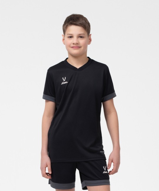 Футболка игровая JOGEL DIVISION PerFormDRY Union Jersey, черный/темно-серый/белый (1751630)
