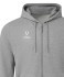 Худи на молнии JÖGEL ESSENTIAL Cotton FZ Hoodie, серый меланж (2121920)