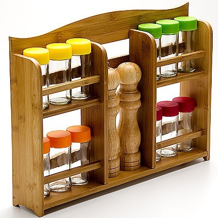 Набор баночек для приправ,специй и сыпучих продуктов 15пр (24 специи внутри) БАМБУК МВ (23259) Набор баночек для приправ,специй и сыпучих продуктов 15пр (24 специи внутри) БАМБУК МВ (23259)