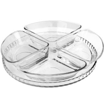 Набор салатников DENISE 5шт 24см (153-1) Набор салатников DENISE 5шт 24см (153-1)