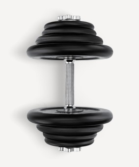 Гантель разборная обрезиненная в коробке STARFIT DB-716, 20 кг (2107586)