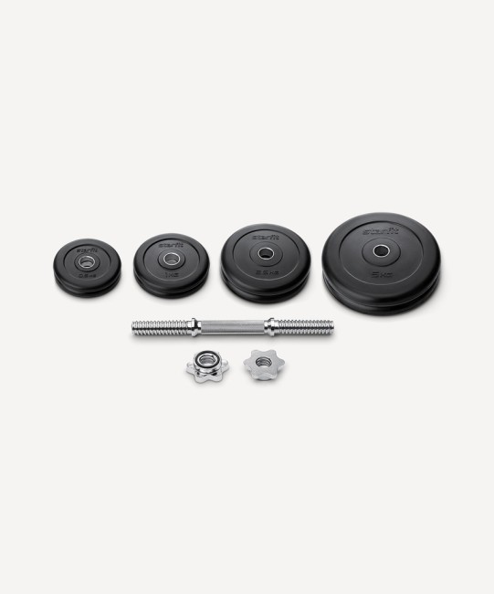Гантель разборная обрезиненная в коробке STARFIT DB-716, 20 кг (2107586) Гантель разборная обрезиненная в коробке STARFIT DB-716, 20 кг (2107586)