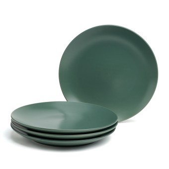 Набор тарелок закусочных bronco "grasses" 4 шт. диаметр=19,5 см Bronco (191-344-1)