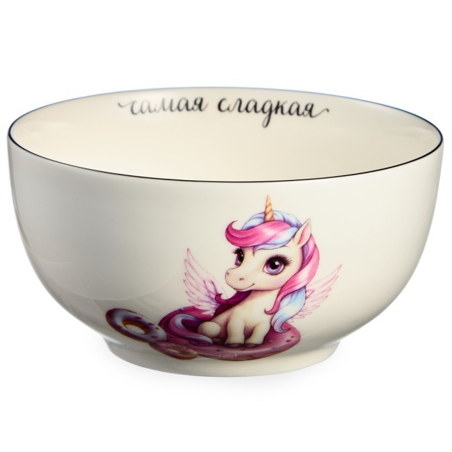 Набор детской посуды lefard "самая сладкая" 3 пр. (кружка 240мл, салатник 500мл, тарелка 20,5см) Lefard (260-1072)