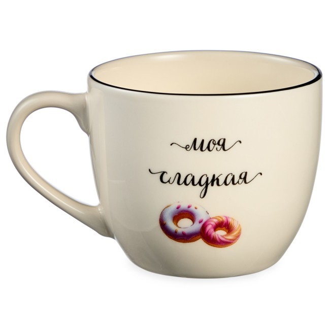 Набор детской посуды lefard "самая сладкая" 3 пр. (кружка 240мл, салатник 500мл, тарелка 20,5см) Lefard (260-1072)