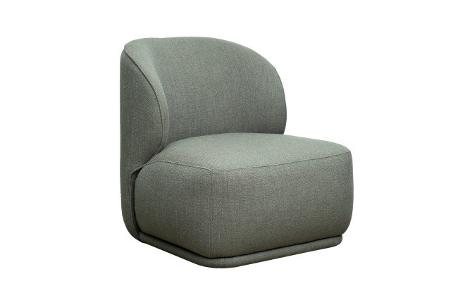 Кресло Капри Бейсик(Capri Basic), рогожка т.серый Norton-Graphite 80*90*82см (TT-00016877)