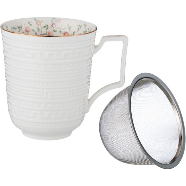 Кружка заварочная lefard "фабьен" 400 мл с крышкой и ситом Lefard (760-639)