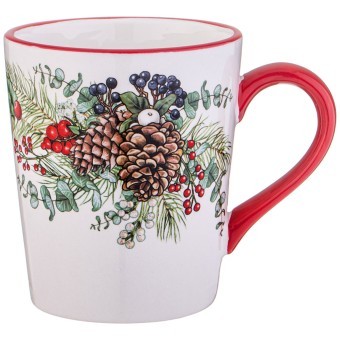 Кружка agness "celebration" 12,2*8,8*10 см 320 мл Agness (358-2262) Кружка agness "celebration" 12,2*8,8*10 см 320 мл Agness (358-2262)