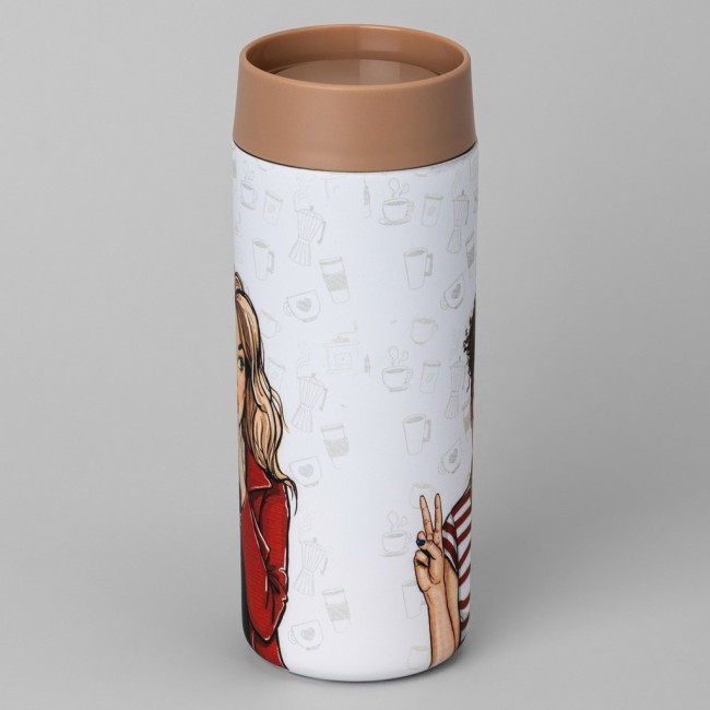 Термокружка footle 350 мл, колба нерж.сталь 18/10 Agness (798-104)