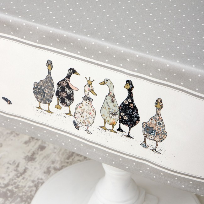 Скатерть "family farm" 110х140см , 100% хлопок серый, твил, пропитка Lefard (850-750-20) Скатерть "family farm" 110х140см , 100% хлопок серый, твил, пропитка Lefard (850-750-20)