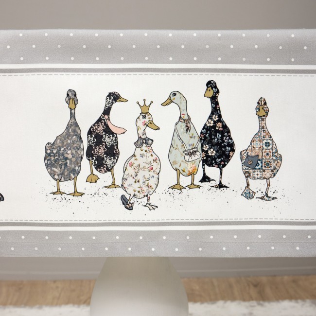 Скатерть "family farm" 110х140см , 100% хлопок серый, твил, пропитка Lefard (850-750-20) Скатерть "family farm" 110х140см , 100% хлопок серый, твил, пропитка Lefard (850-750-20)