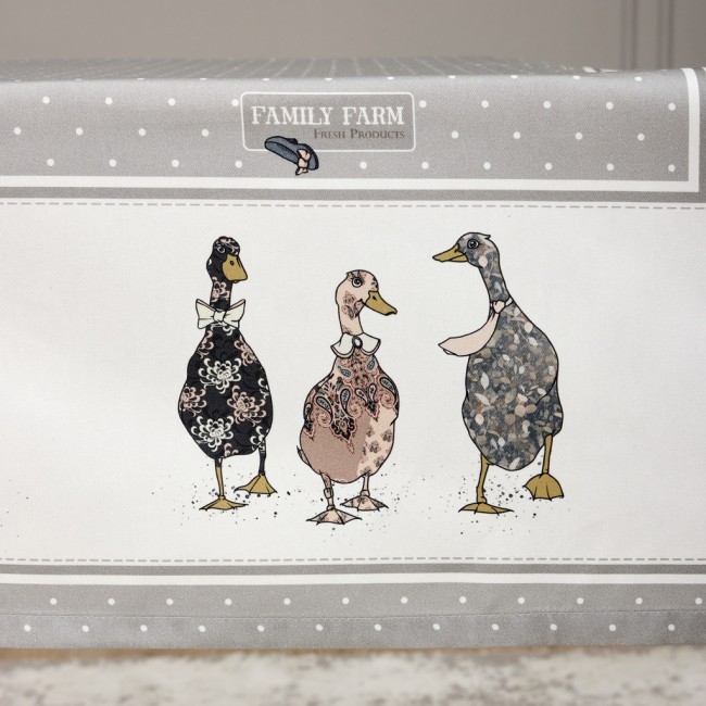 Скатерть "family farm" 110х140см , 100% хлопок серый, твил, пропитка Lefard (850-750-20) Скатерть "family farm" 110х140см , 100% хлопок серый, твил, пропитка Lefard (850-750-20)