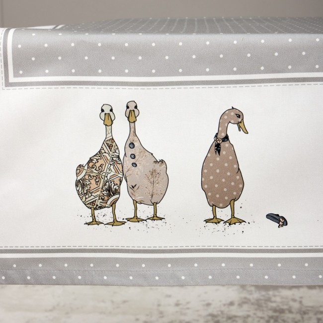 Скатерть "family farm" 110х140см , 100% хлопок серый, твил, пропитка Lefard (850-750-20) Скатерть "family farm" 110х140см , 100% хлопок серый, твил, пропитка Lefard (850-750-20)